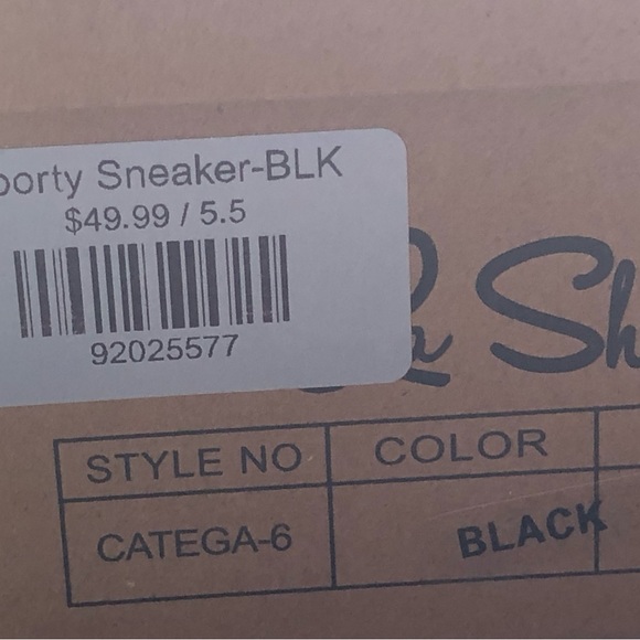 Slip on black Sporty sneakers - worn once - Picture 3 of 4